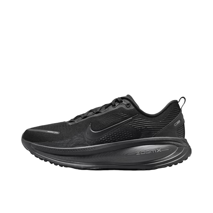 推荐商品：Nike Vomero 18 跑鞋 减震防滑低帮厚底训练轻便短跑贴合防水 黑色