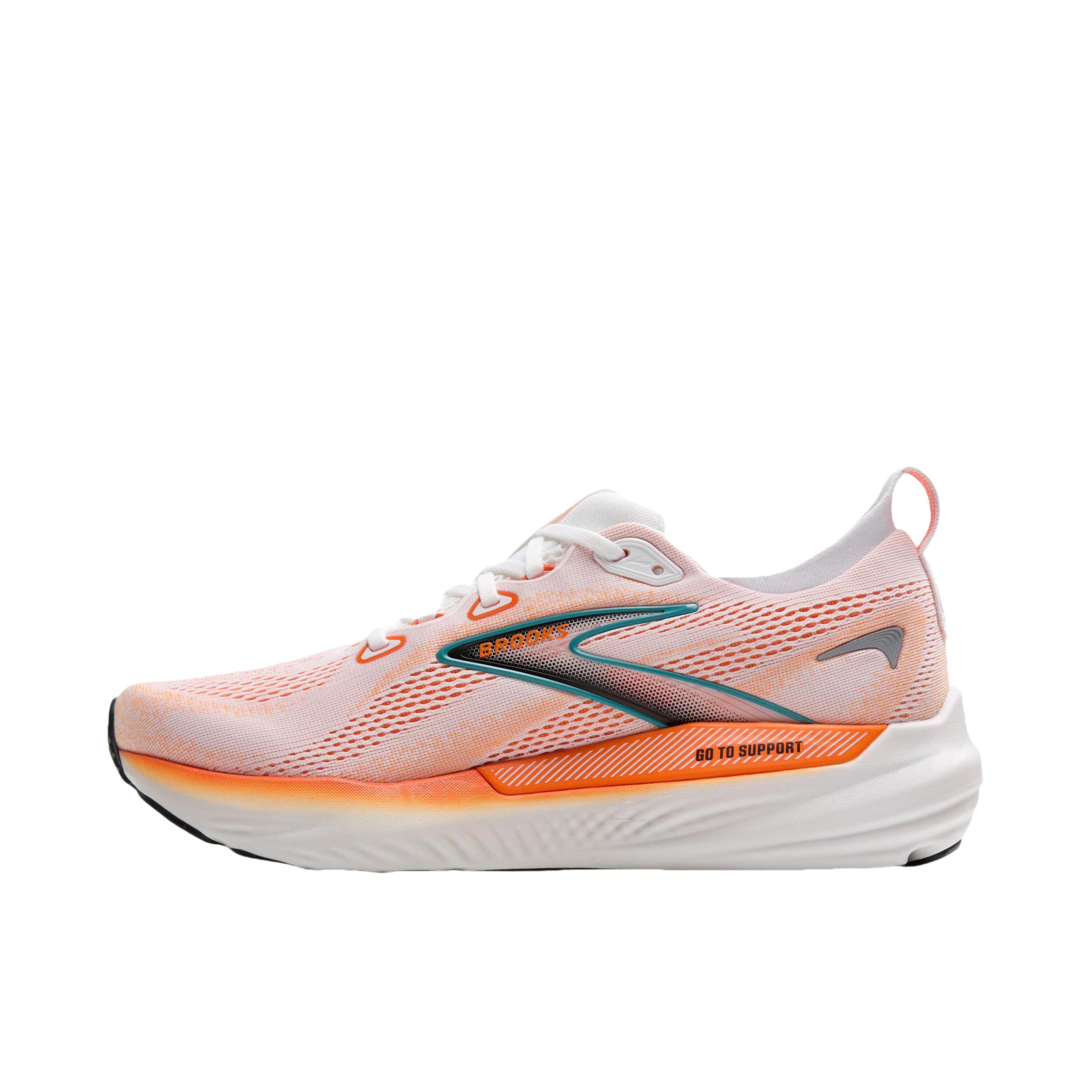 推荐商品：Brooks/布鲁克斯  Glycerin 22  甘油 22  减震透气 支撑 长跑  跑鞋 白色/橙色/绿色/灰色