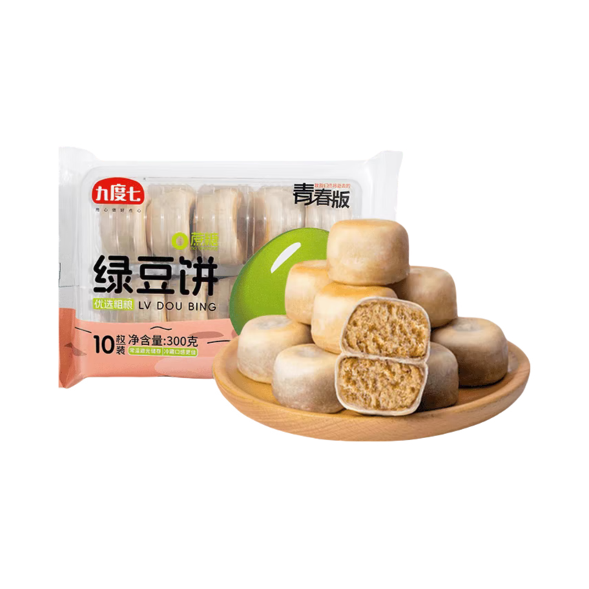 推荐商品：九度七 青春版 绿豆糕 袋装