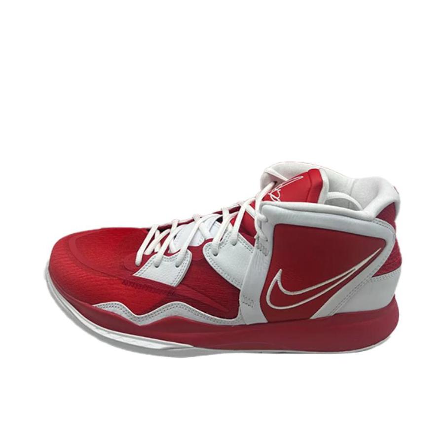 推荐商品：Nike Kyrie 8 infinity 欧文8 防滑耐磨 减震透气 包裹性 实战 织物 合成革 舒适百搭 篮球鞋 红色