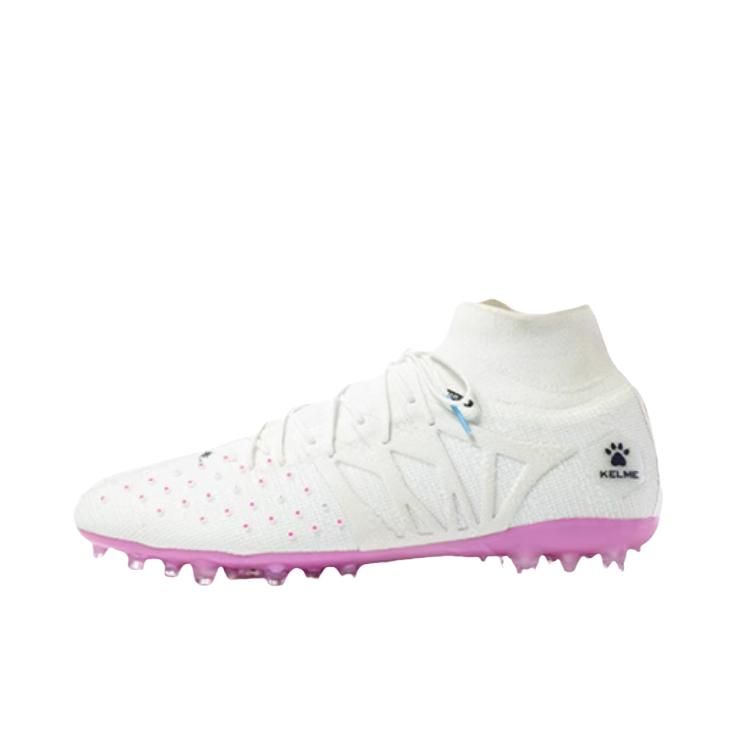 推荐商品：KELME/卡尔美  疾电3.0 Pro MG  高帮  训练 短钉  足球鞋 浪漫紫外线