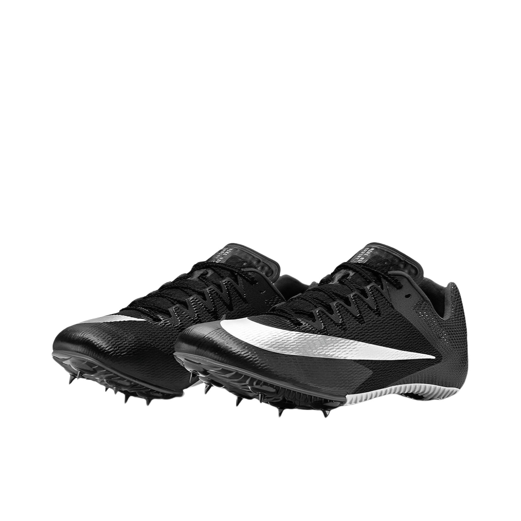推荐商品：Nike Zoom Rival S10 钉鞋 跑鞋 短跑比赛减震抓地防滑耐磨织物训练田径 黑色