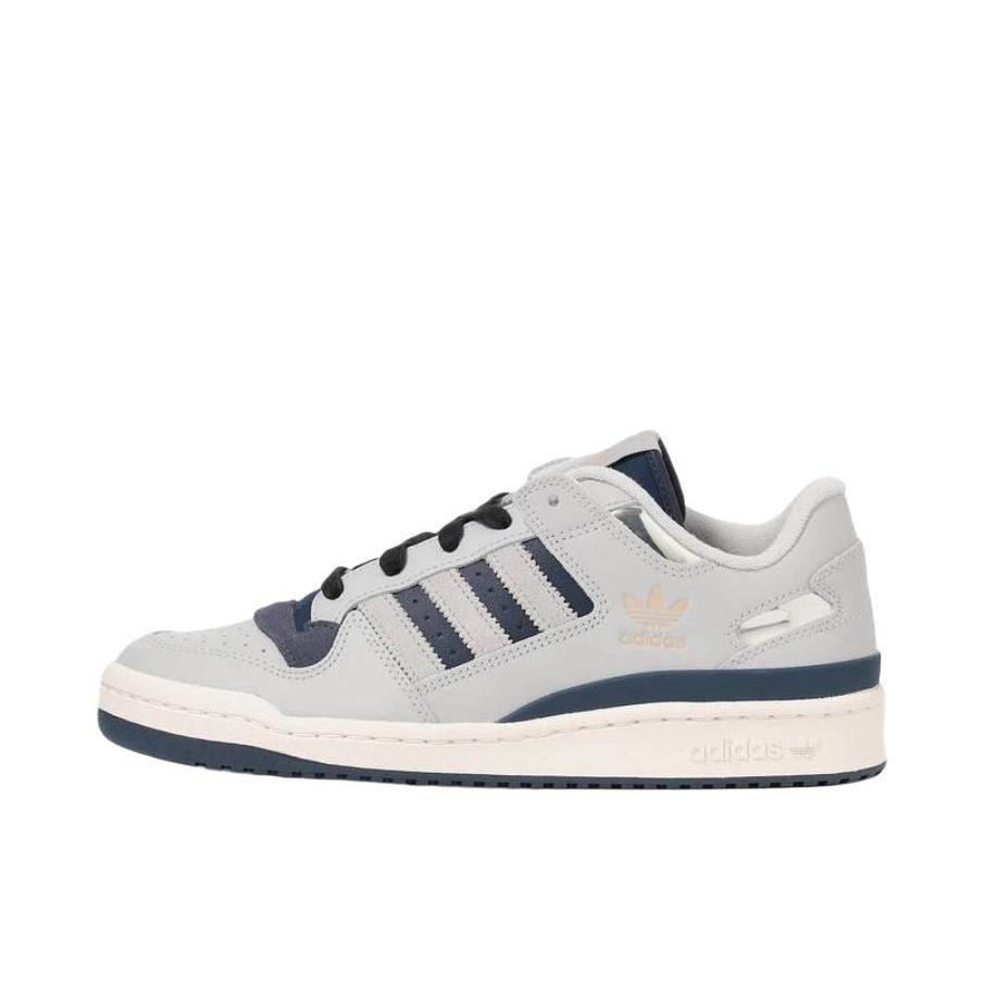 推荐商品：adidas Originals Forum 板鞋 轻便复古防滑时尚魔术贴篮球风薄底包裹性 雾灰色