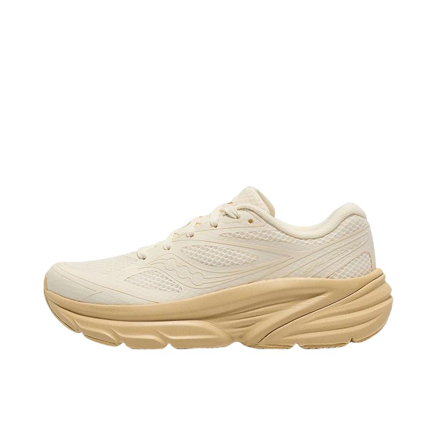 推荐商品：Saucony/索康尼 GUARD AMR 卫士 缓震透气 防滑耐磨 通勤 慢跑 锻炼 复古 增高 跑鞋 女款/荒漠花园/米色