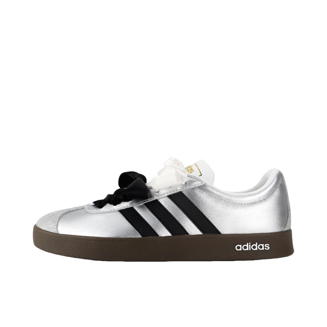 推荐商品：【定制球鞋】Adidas neo VL Court 2.0 德训鞋 板鞋 复古轻便耐磨芭蕾风甜美文艺抗冲击性防水 女款/爱丽丝漫曲