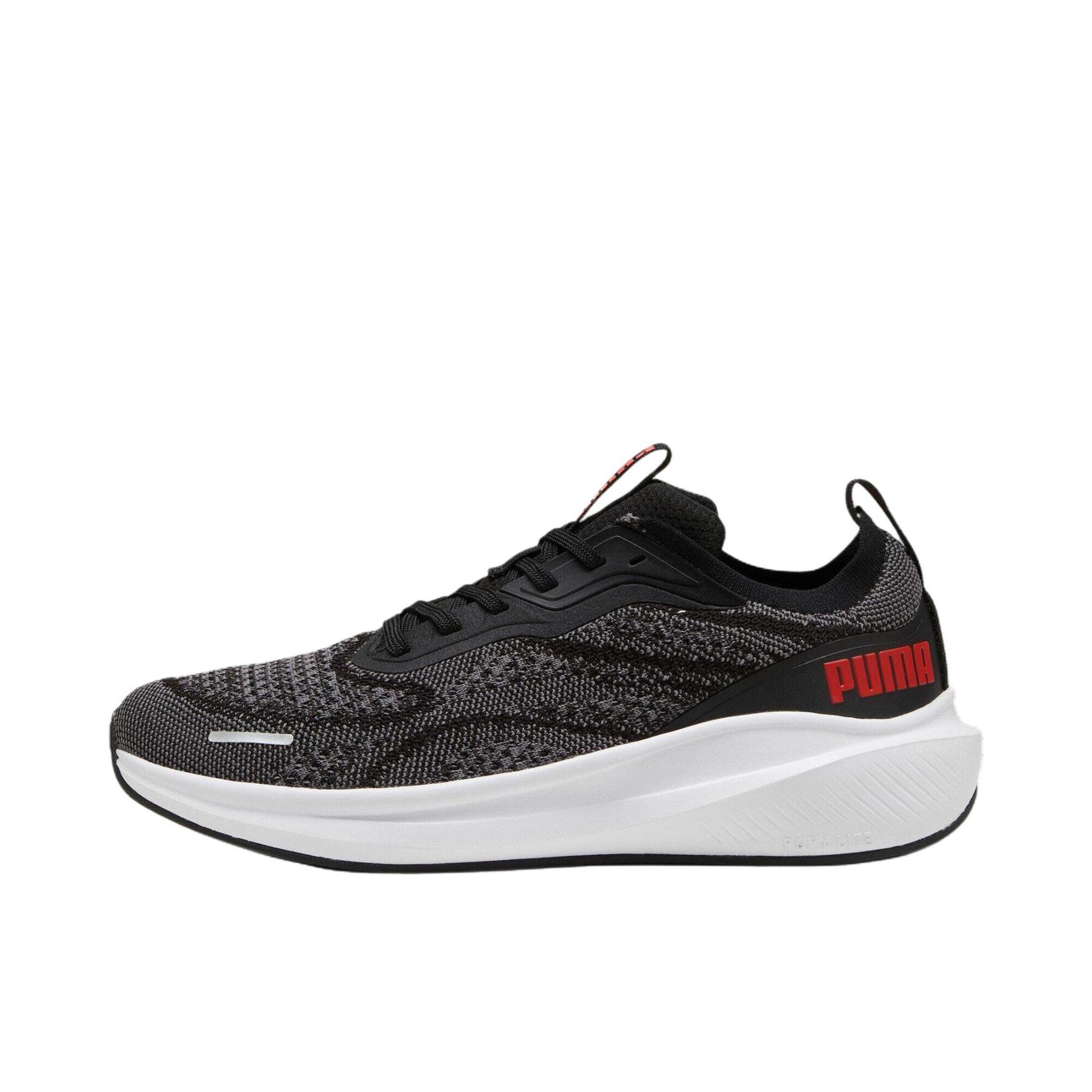 推荐商品：Puma/彪马 Skyrocket Light 舒适百搭 防滑耐磨 缓震透气 低帮 跑鞋 黑色/红色
