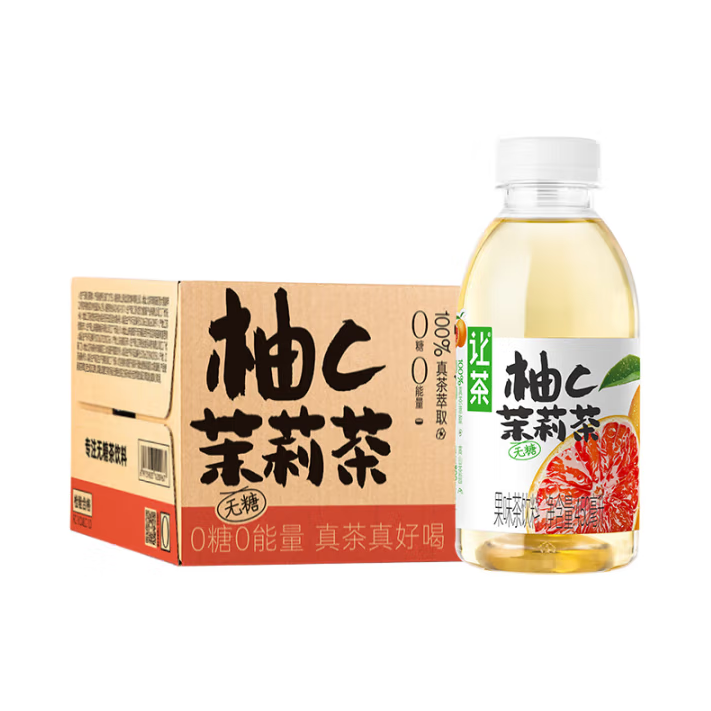 推荐商品：让茶 柚c茉莉茶 450ml 瓶装
