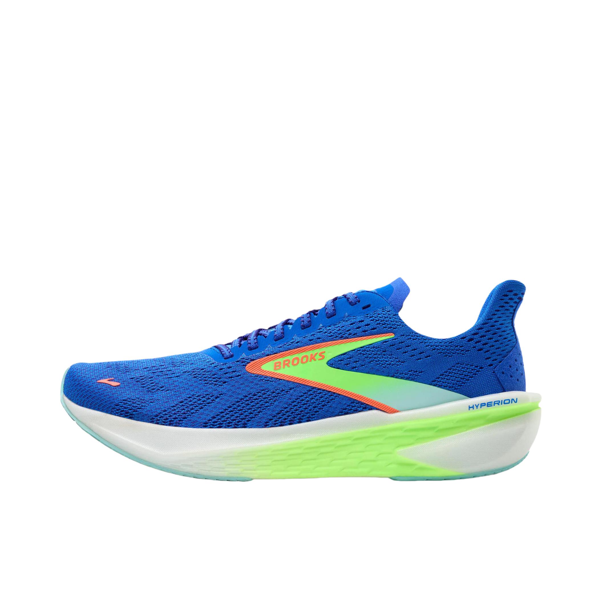 推荐商品：Brooks/布鲁克斯 Hyperion 2 旋风 竞速 缓震 透气 马拉松 跑鞋 蓝色 