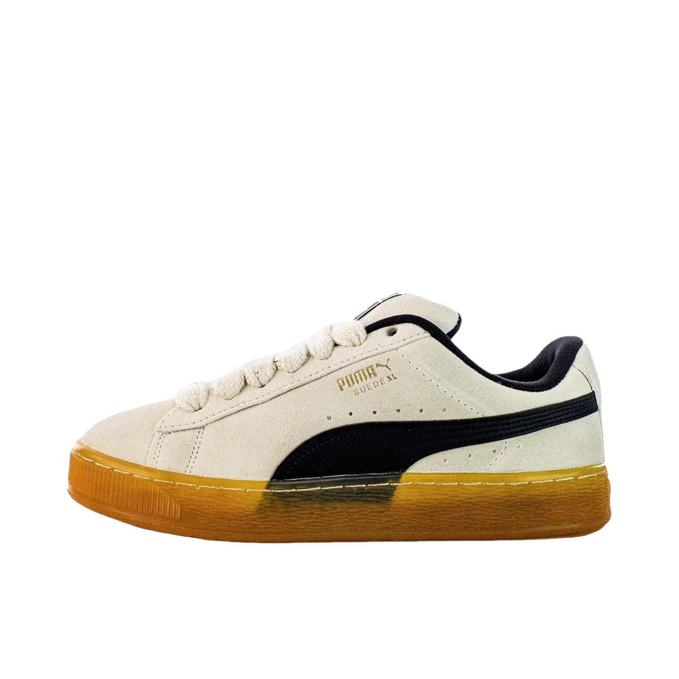 推荐商品：Puma/彪马 Suede XL 面包鞋 板鞋 薄底舒适百搭轻便耐磨复古 米色/黑色