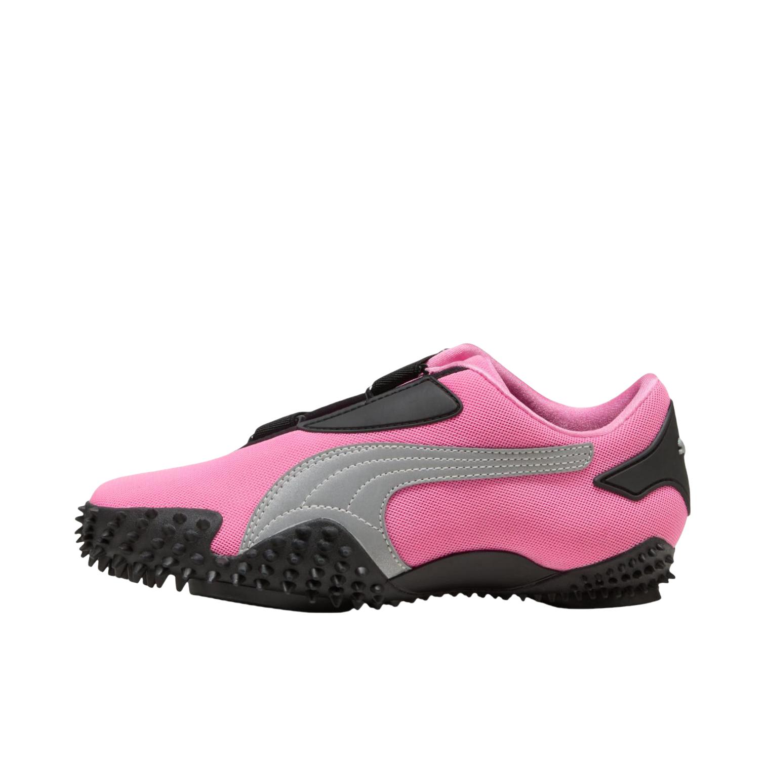 推荐商品：Puma/彪马 Mostro 运动休闲鞋 经典复古防滑耐磨舒适透气圆头网布短跑千禧风薄底贴合 粉色
