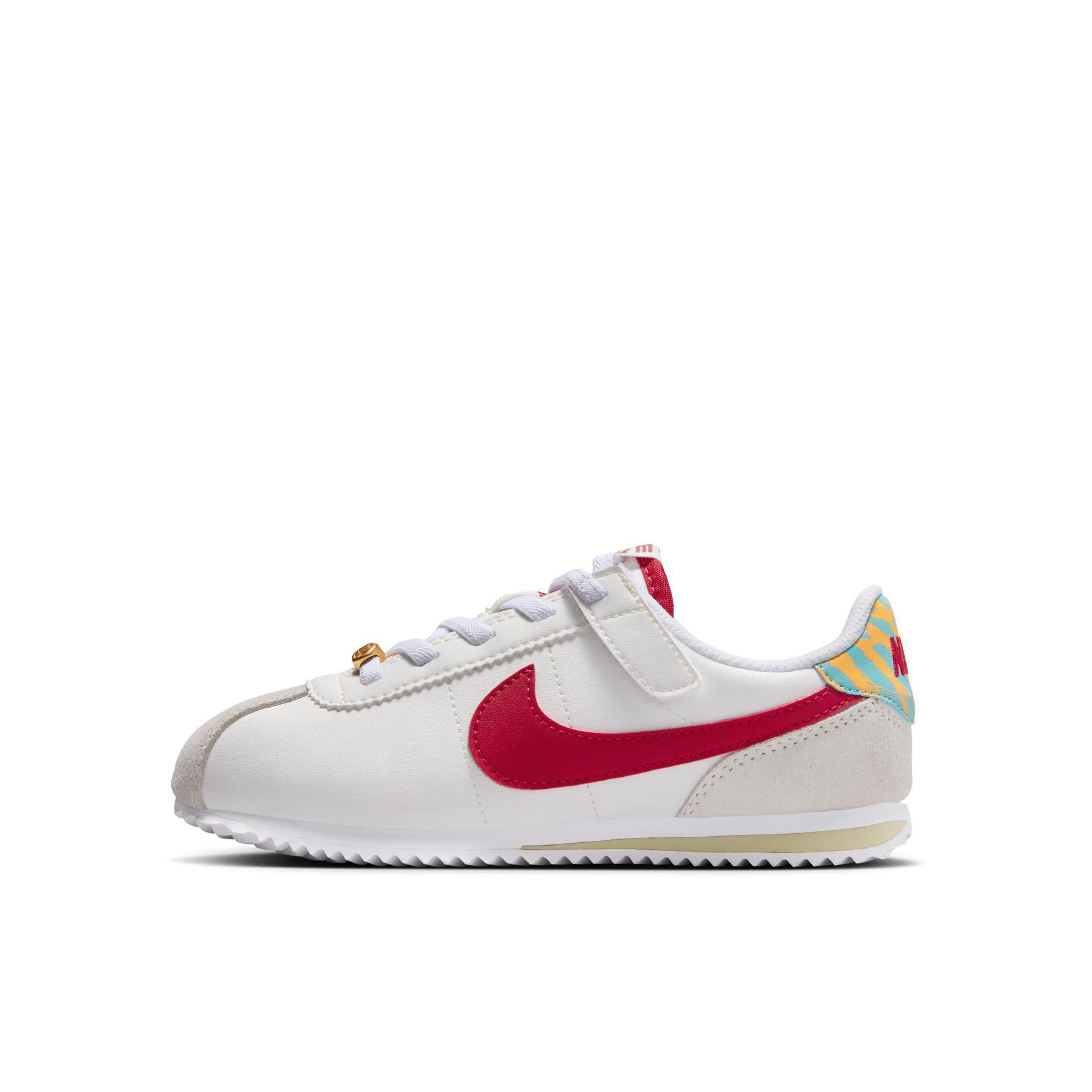 推荐商品：Nike  Cortez  软底轻便 防滑耐磨 舒适透气  阿甘鞋 运动鞋 儿童  小童/白色/灰色/红色
