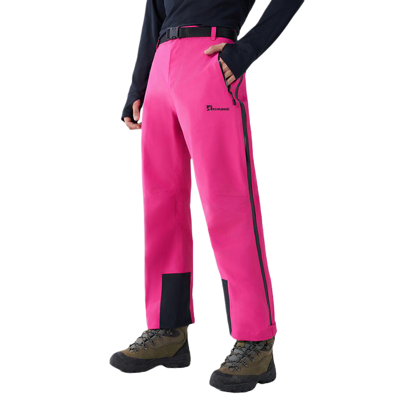 推荐商品：k2summit/凯图巅峰 防风防水耐磨冲锋裤 AB606 砾粉