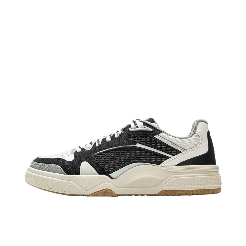 推荐商品：李宁 惟吾 LITE 百搭 防滑 耐磨 低帮 板鞋 乳白色/黑色