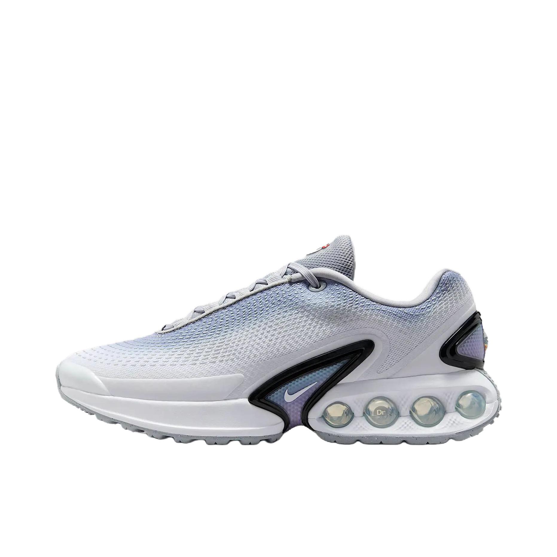 推荐商品：Nike Air Max Dn 运动休闲鞋 柔软防滑耐磨缓震回弹支撑网布透气低帮平跟贴合 女款/狼灰色/纯铂金/极光绿/白色