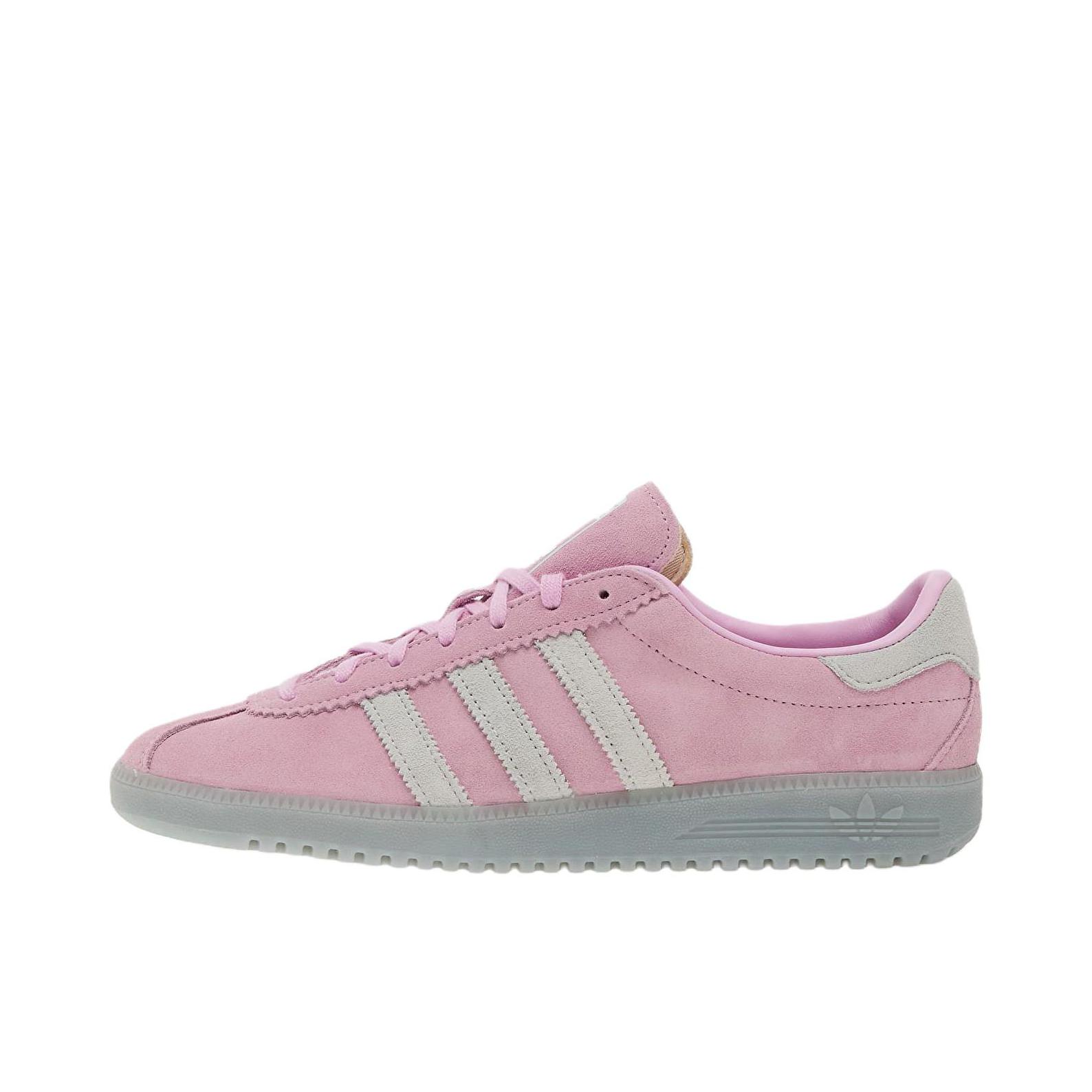 推荐商品：adidas Originals Bermuda T头鞋 德训鞋 板鞋 防滑耐磨轻便舒适复古百搭圆头 淡粉色