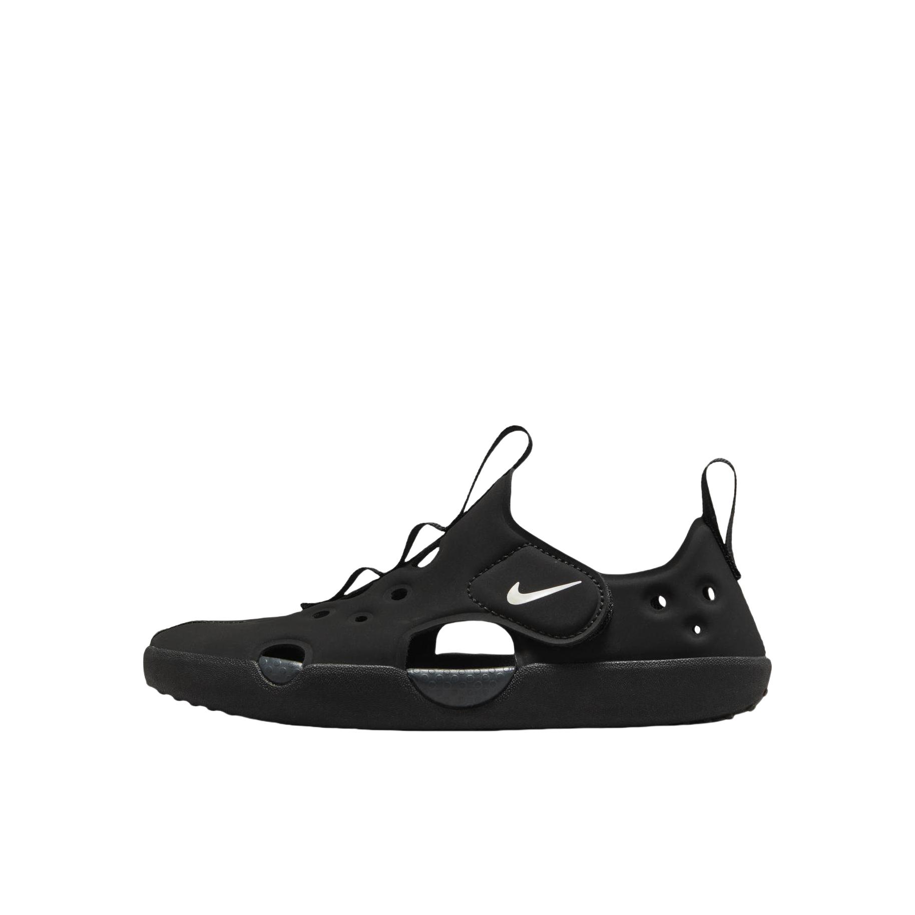 推荐商品：Nike Sunray Protect 4 防滑 回弹 包头 易穿脱 凉鞋儿童 小童/黑色