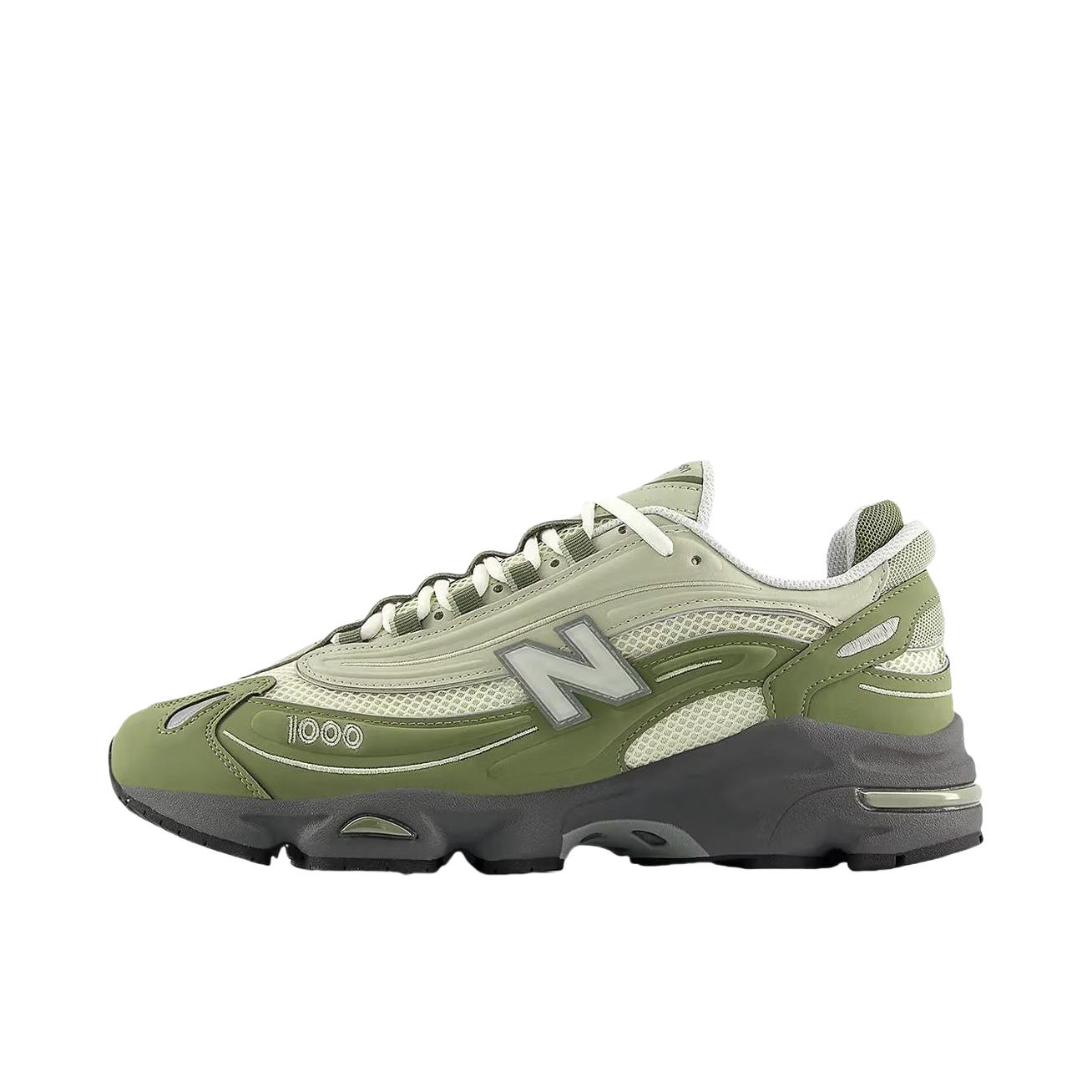 推荐商品：New Balance 1000 运动休闲鞋 舒适百搭透气防滑耐磨圆头复古 D宽/绿色 