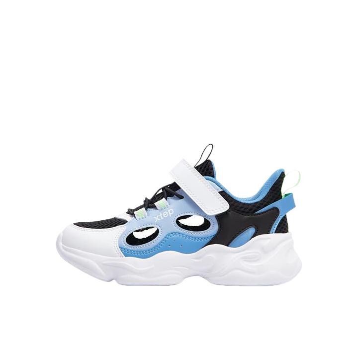 推荐商品：Xtep/特步 防滑舒适 百搭 软底透气 运动鞋儿童 676216329188 网面/小童/黑色/白色