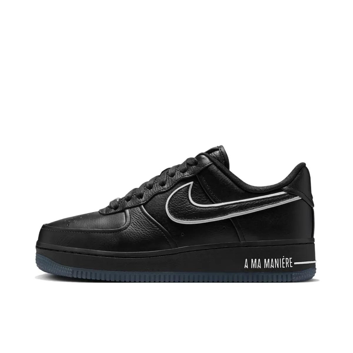 推荐商品：Nike Air Force 1 空军一号 板鞋 轻便舒适百搭耐磨防滑复古 A Ma Maniére联名/黑色