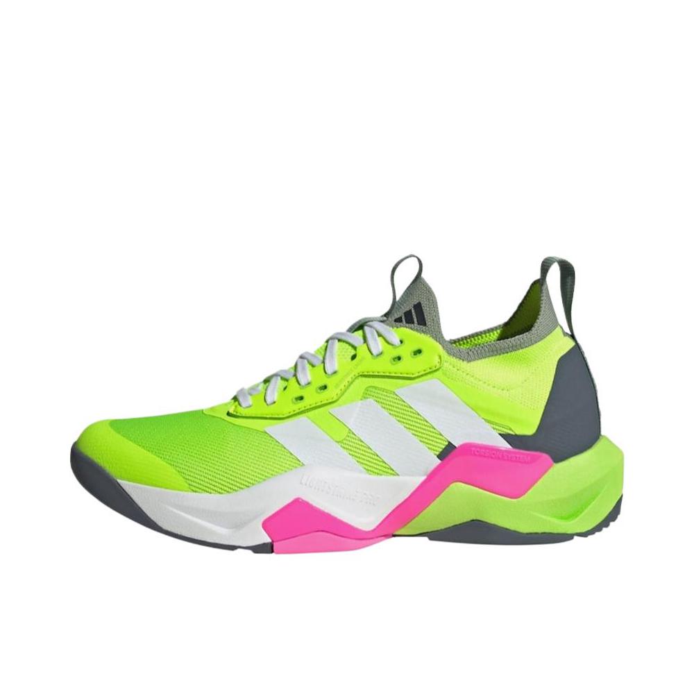 推荐商品：adidas Rapidmove Adv 2 百搭 防滑 耐磨 综合训练 缓震低帮 回弹训练鞋 石灰色