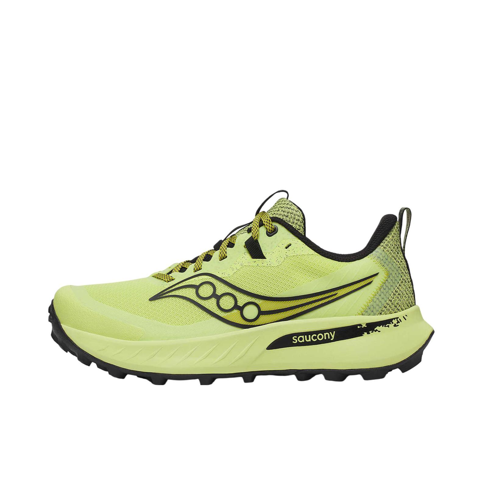 推荐商品：Saucony/索康尼 Peregrine 游隼 15 GTX 越野跑鞋 防水百搭减震透气轻量低帮 黄色