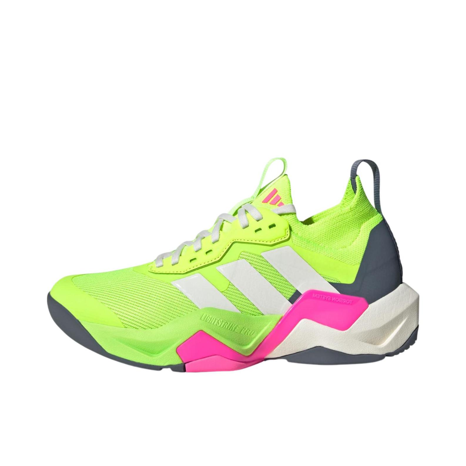 推荐商品：adidas Rapidmove Adv 2 百搭 防滑 耐磨 综合训练 缓震低帮 回弹训练鞋 黄色/白色