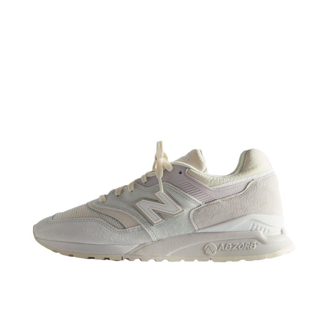 推荐商品：New Balance 997.5 跑鞋 防滑耐磨网布透气减震轻便复古时尚 Ronnie Fieg Kith联名/D宽/白色
