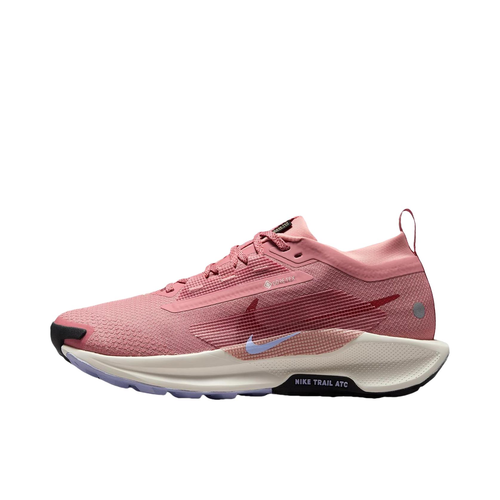 推荐商品：Nike Pegasus Trail 5 跑鞋 越野耐磨防水缓震训练回弹贴合耐用 红色