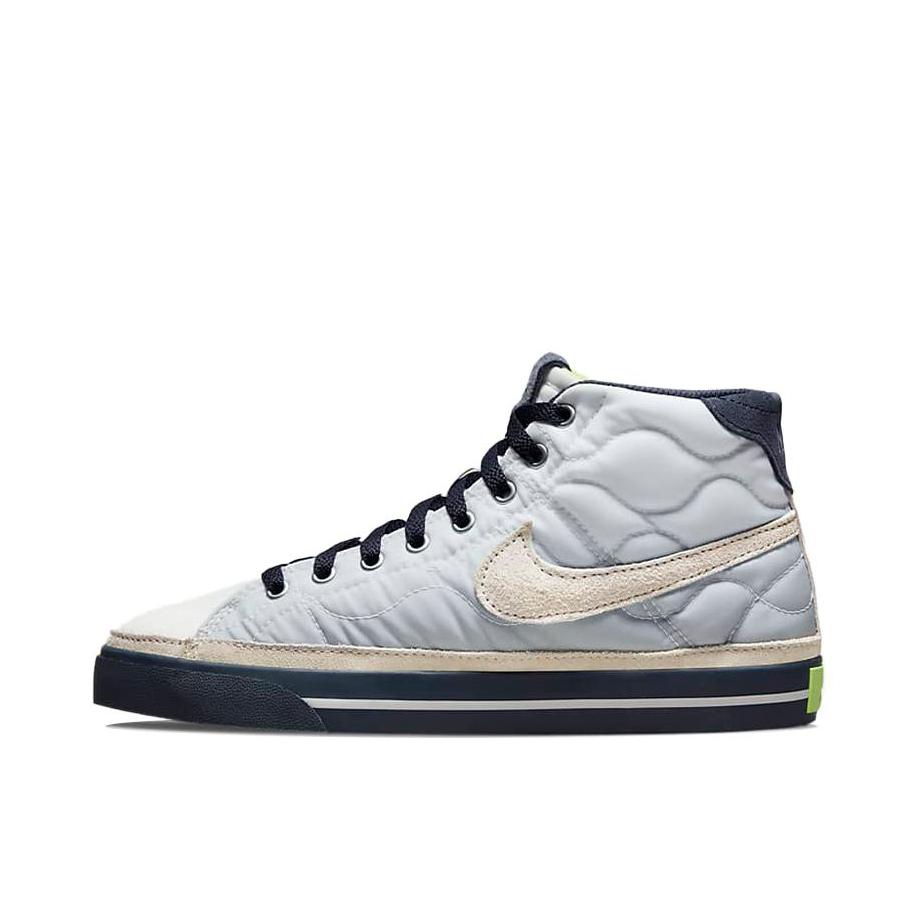 推荐商品：Nike Court Legacy Canvas 防滑耐磨 轻便透气 休闲 板鞋 深蓝/帆白
