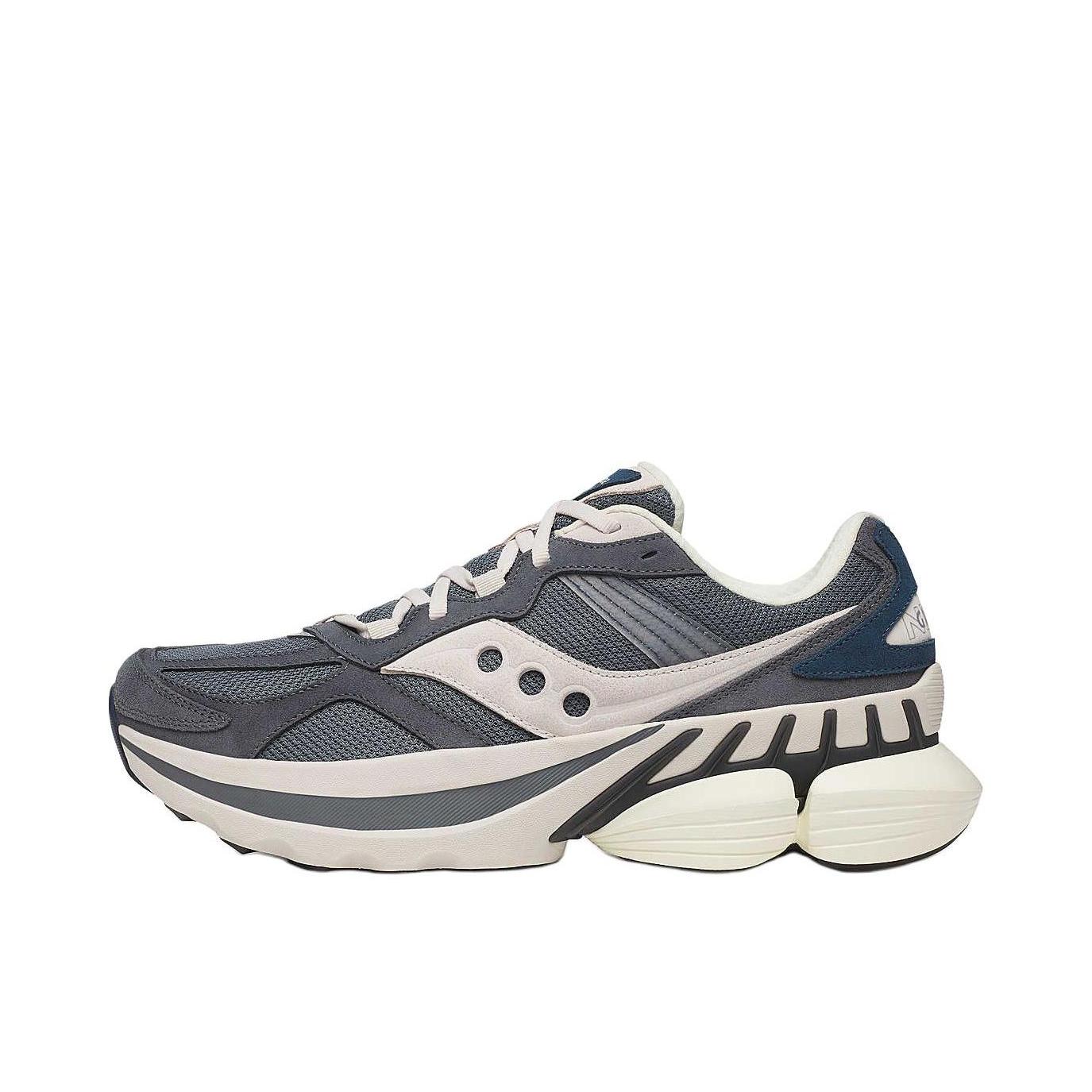 推荐商品：Saucony/索康尼 GRID NXT 复古 防滑 低帮 休闲 跑鞋 M宽/灰色