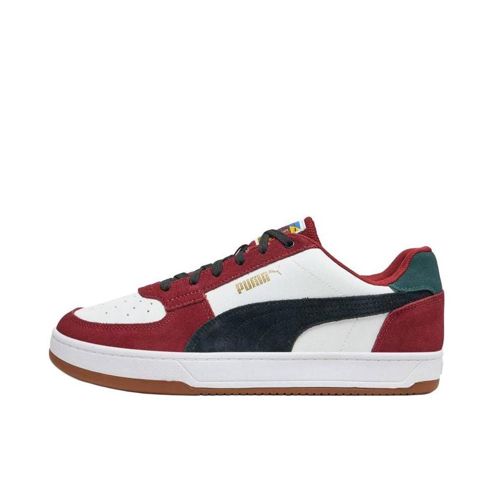 推荐商品：Puma/彪马 Caven 2 板鞋 防滑耐磨舒适百搭复古轻便透气运动 红色/白色/黑色
