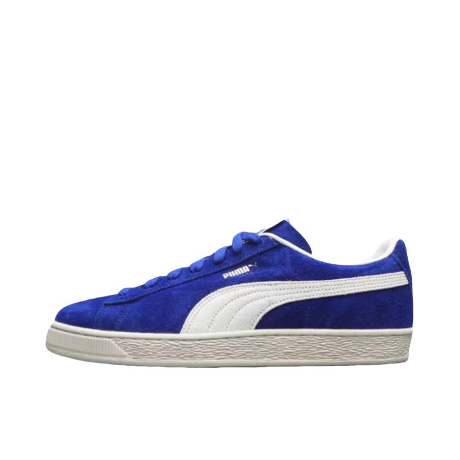 推荐商品：Puma/彪马 Suede Charles F Stead 板鞋 低帮圆头平跟系带复古百搭潮流薄底 蓝色