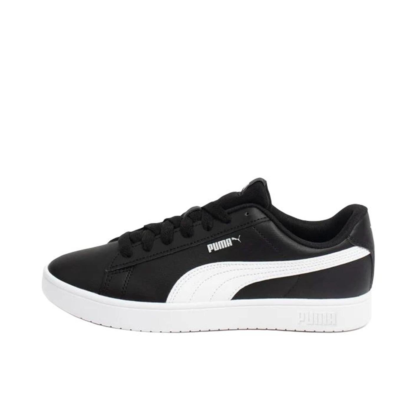 推荐商品：Puma/彪马 Rickie Classic Plus 板鞋 支撑防滑耐磨舒适轻便抗冲击性包裹性低帮百搭 黑色/白色