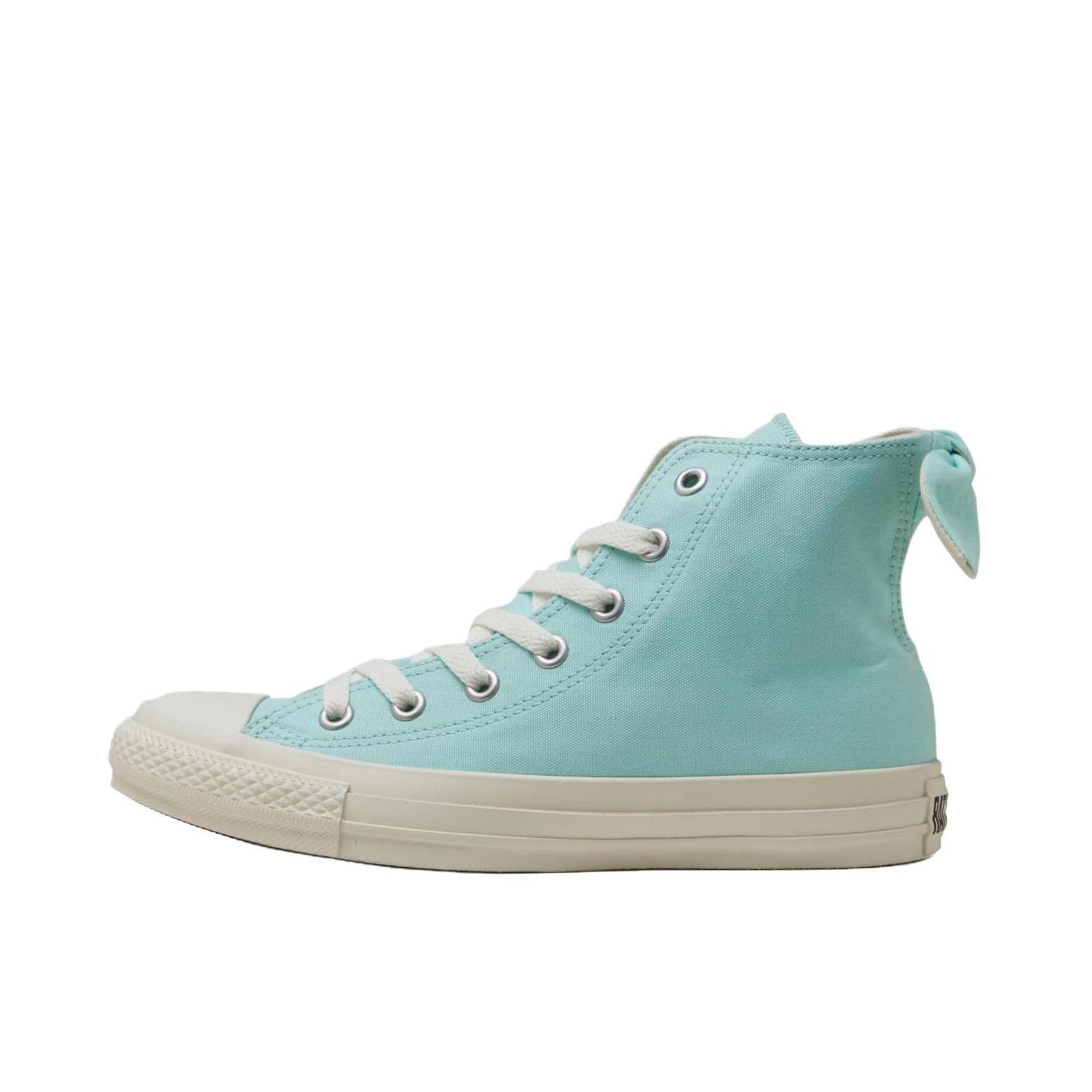 推荐商品：Converse/匡威 All Star Sharby 帆布鞋 柔软防滑耐磨高帮 女款/浅蓝色