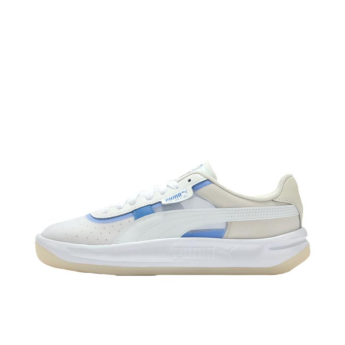 推荐商品：Puma/彪马 GV Special 运动休闲鞋 时尚经典复古百搭防滑耐磨舒适透气支撑薄底 白色/天空蓝