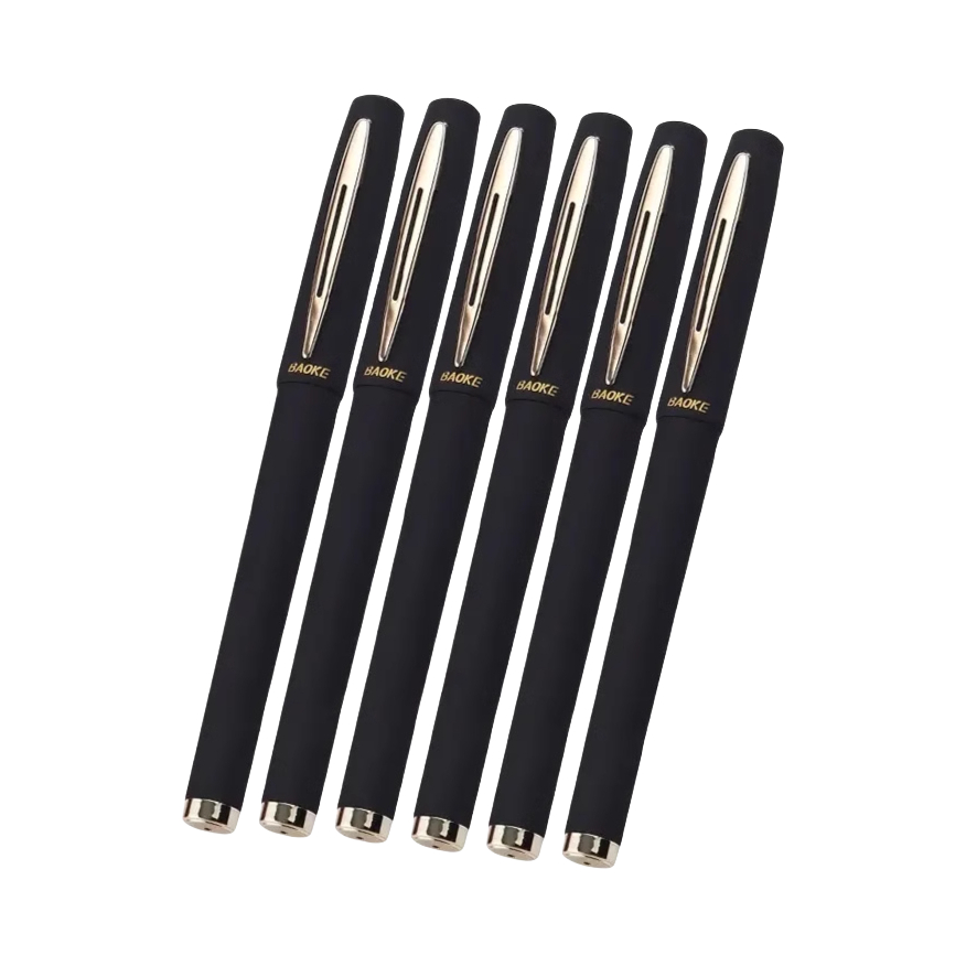 推荐商品：BAOKE/宝克 0.5mm 子弹头型 金属中性笔 多配件组合 PC1828