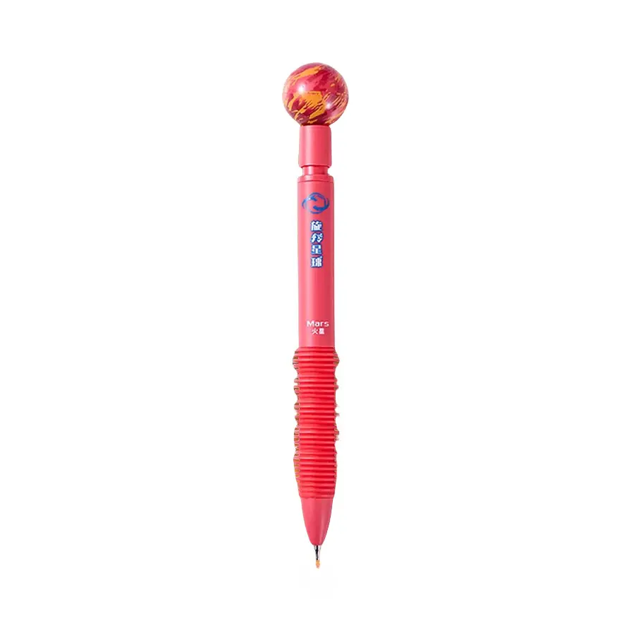推荐商品：GJ/国俊众搏 旋转星球系列 0.5mm CS头 按动中性笔 5102