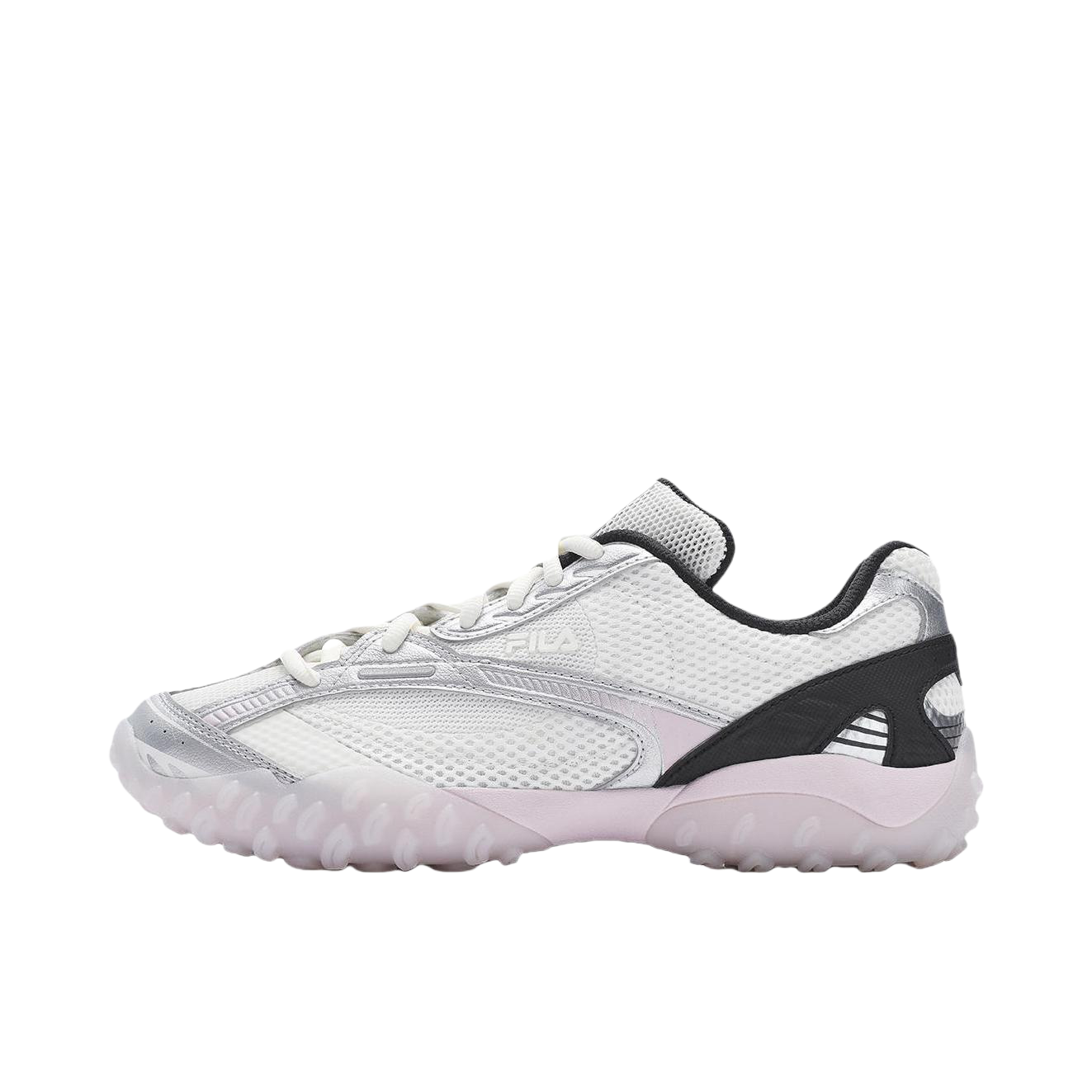 推荐商品：FILA/斐乐 ECHAPPE 2 薄巧鞋 芭蕾舞鞋 跳跳鞋 运动休闲鞋 柔软防滑耐磨低帮芭蕾风薄底 女款/白棉花糖/太空银