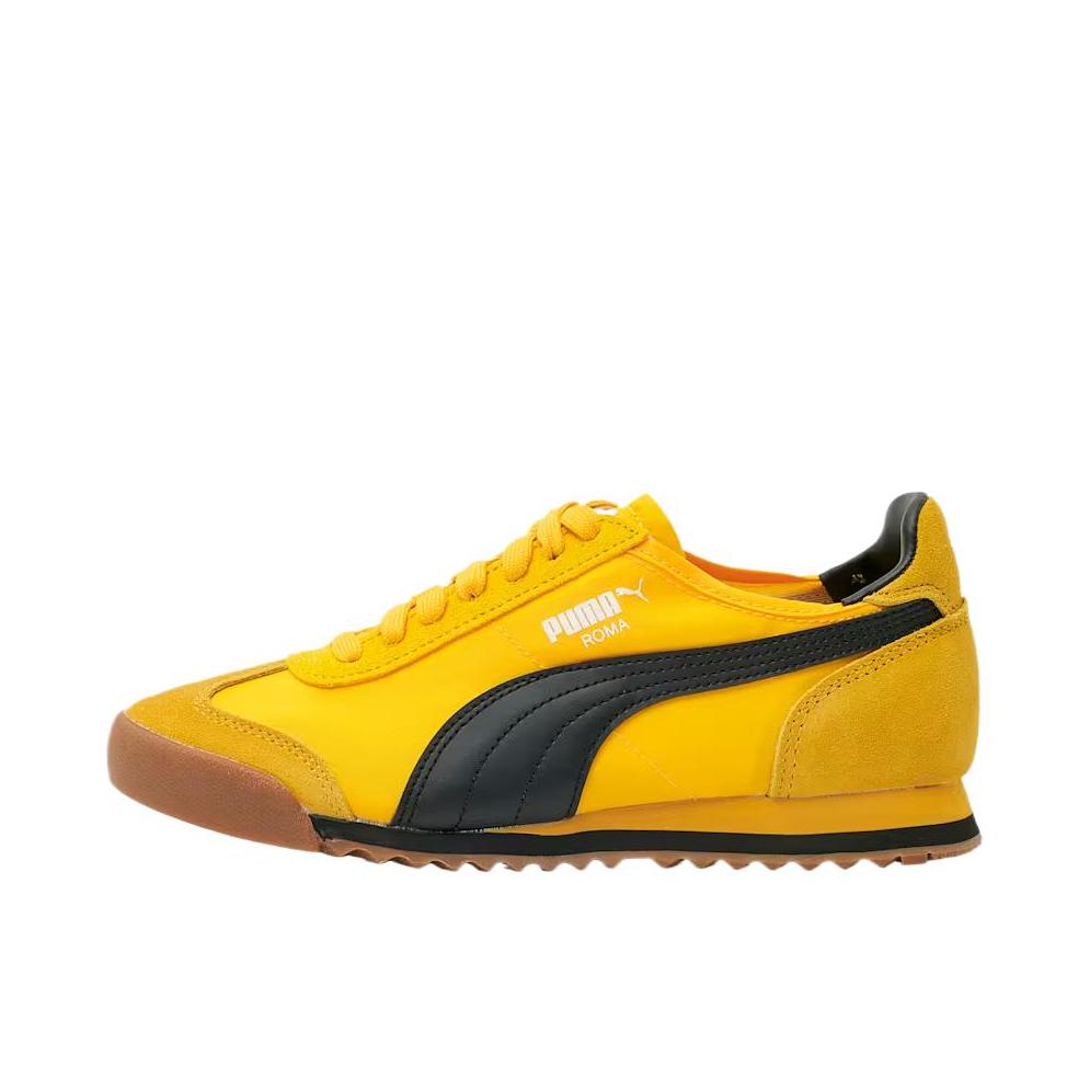 推荐商品：Puma/彪马 Roma 运动休闲鞋 时尚百搭防滑耐磨轻便减震舒适透气复古低帮 黄色