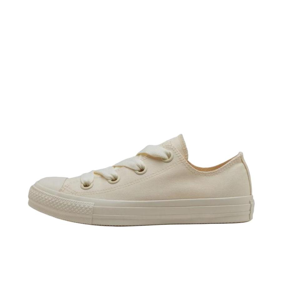 推荐商品：Converse/匡威 Chuck Taylor All Star Mono 帆布鞋 柔软防滑耐磨低帮 女款/米色/白色