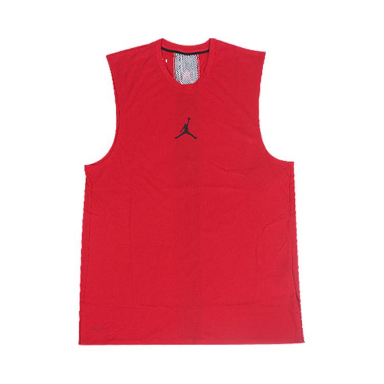 Jordan Brand 小logo 篮球运动训练速干无袖背心 男女同款 CU1025