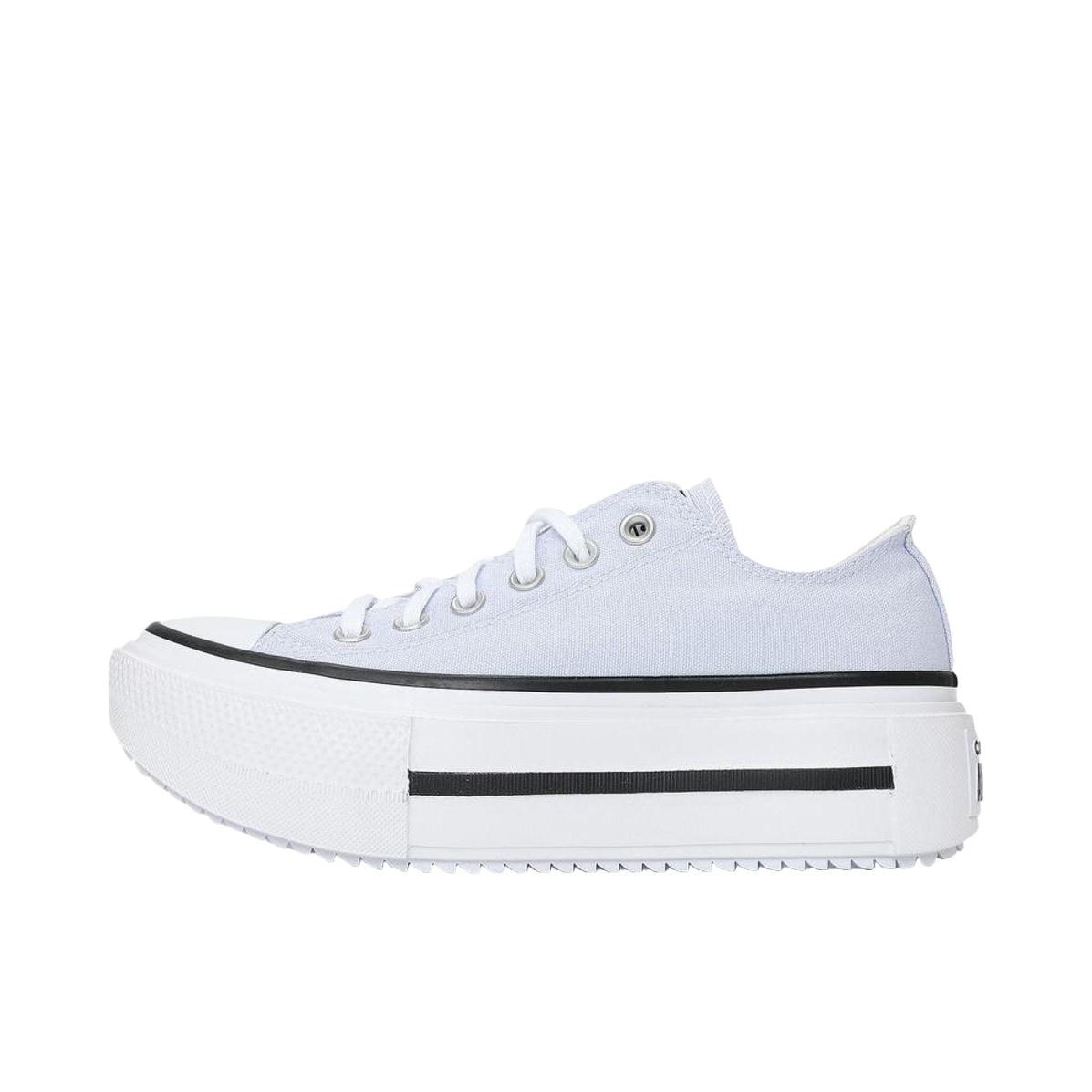 推荐商品：Converse/匡威 All Star Lift Double Stack 帆布鞋 休闲运动双层贴合耐穿甜酷 低帮/女款/蓝色