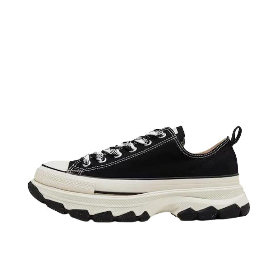 推荐商品：Converse/匡威 All Star 100 Trekwave 帆布鞋 防滑耐磨舒适透气圆头复古贴合 碳黑色