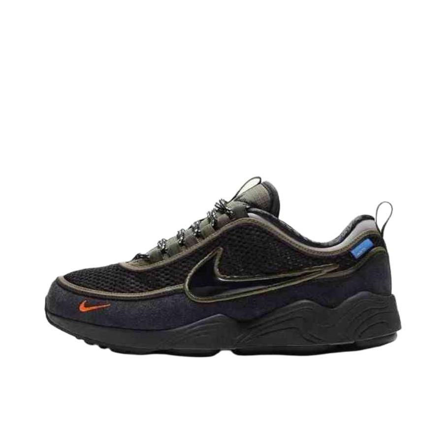 推荐商品：Nike Air Zoom Spiridon 跑鞋 时尚潮流复古防滑耐磨减震轻便织物透气回弹 UNDEFEATED联名/碳黑色