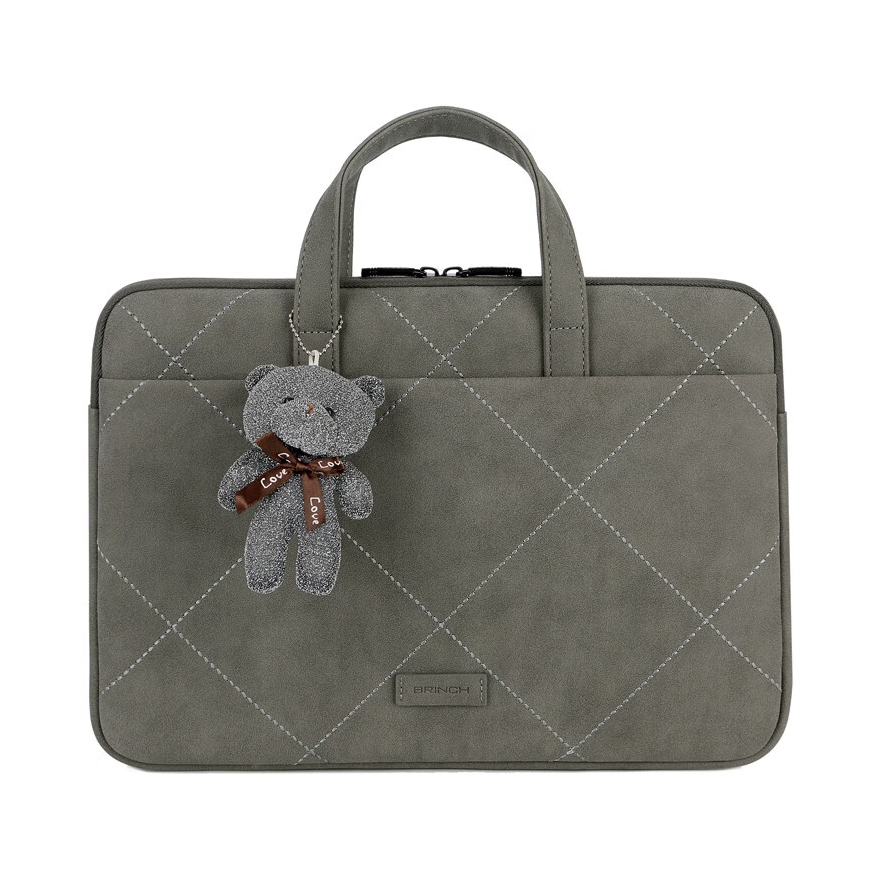 推荐商品：MILOOKY 手提商务便携适用苹果macbook air pro华为笔记本保护套电脑包