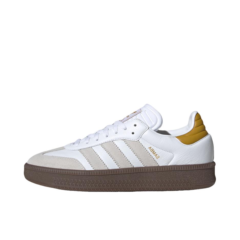推荐商品：adidas Originals Samba XLG T头鞋 德训鞋 板鞋 复古增高防滑耐磨 白色/符点灰/胜利金