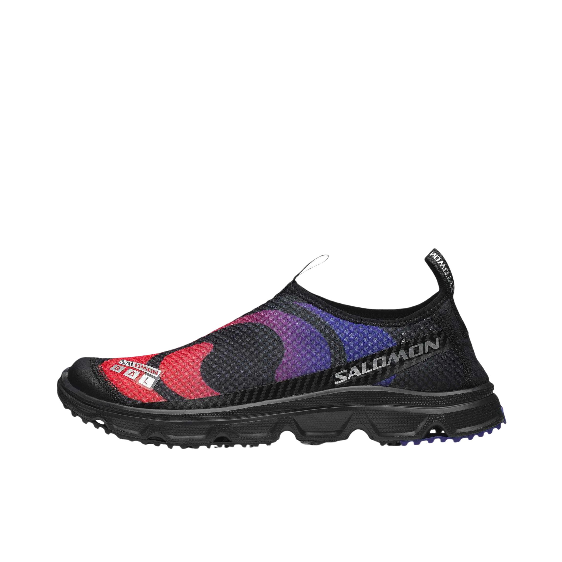 推荐商品：Salomon/萨洛蒙 Reelax Moc 3.0 舒适 防滑 耐磨 低帮 户外功能 跑鞋 黑色/红色
