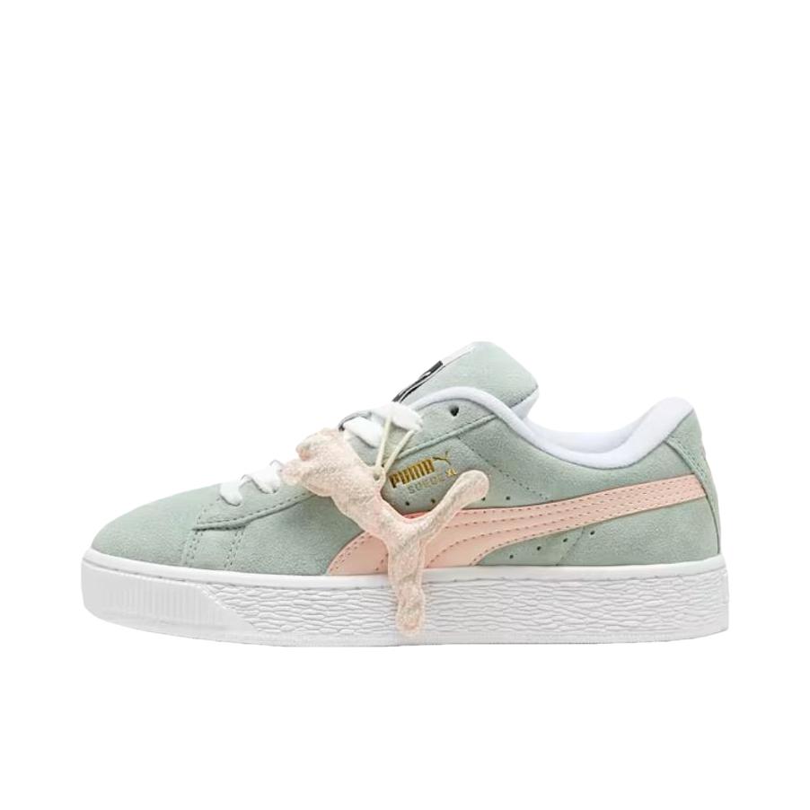 推荐商品：Puma/彪马 Suede Classic 面包鞋 板鞋 舒适百搭防滑耐磨轻便透气复古低帮圆头 女款/深绿色