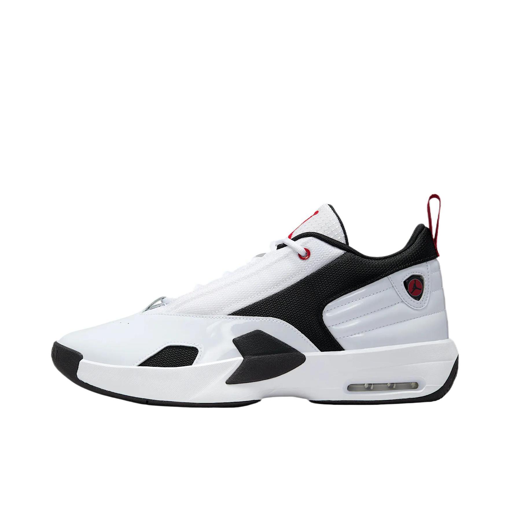 推荐商品：Jordan Max Aura 6 篮球鞋 防滑缓震低帮圆头实战 白色/黑色