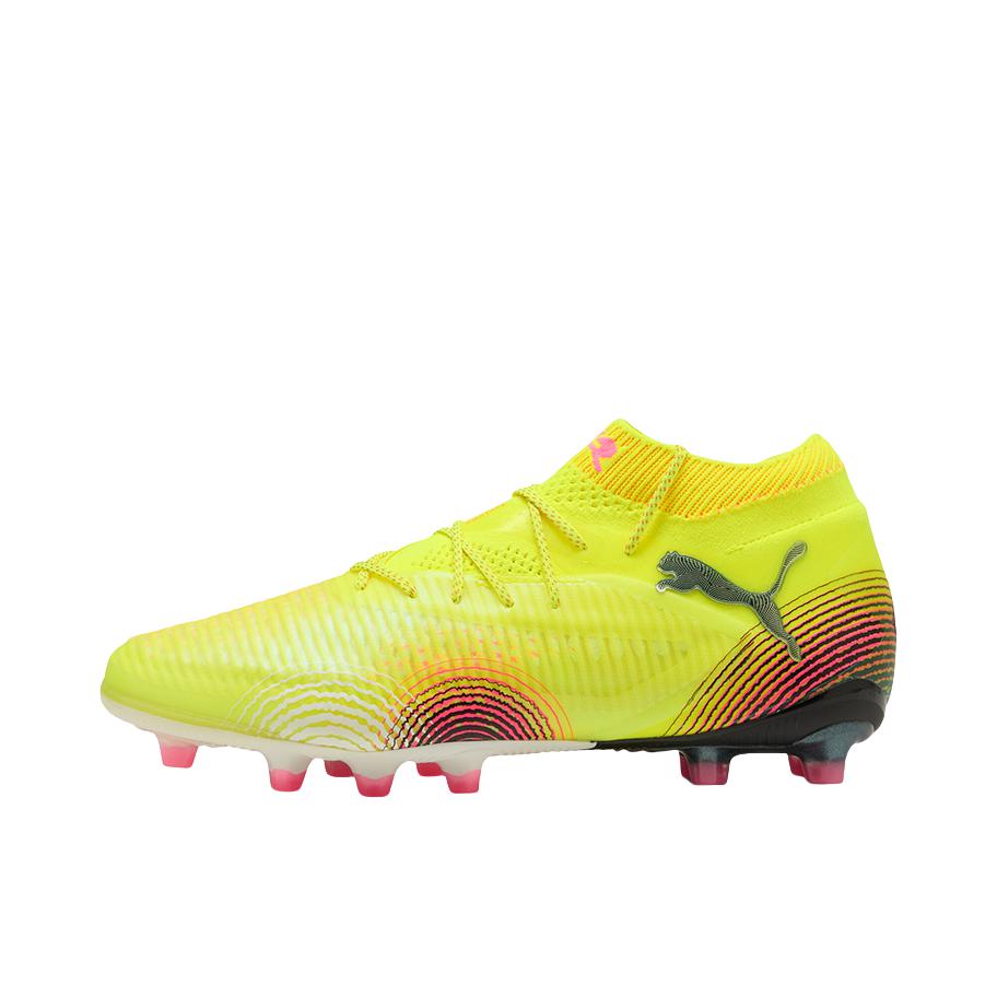 推荐商品：Puma/彪马 Future 8 Ultimate AG 胶质短钉 人造草地 低帮支撑 足球鞋 黄色